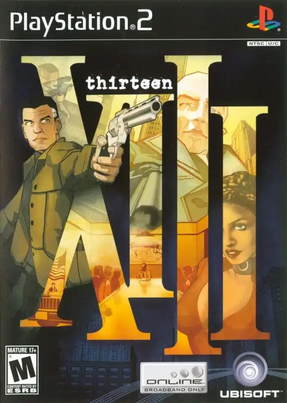 XIII PS2 Cover