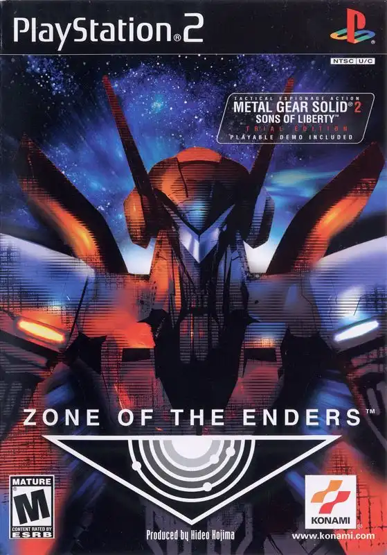 Capa Zone of the Enders PS2